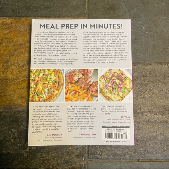 🥙 Cook Once, Eat All Week: 26 Wks of Gluten-Free, Affordable Meal Prep Cookbook - Picture 2 of 4